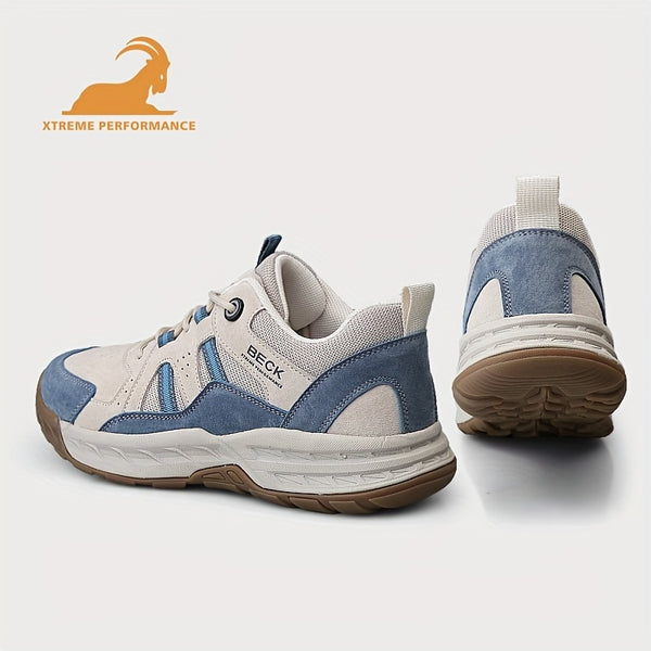 BECK Colorblock Sneakers BECK Women's Colorblock Casual Sneakers | Lace-Up Platform Walking Shoes