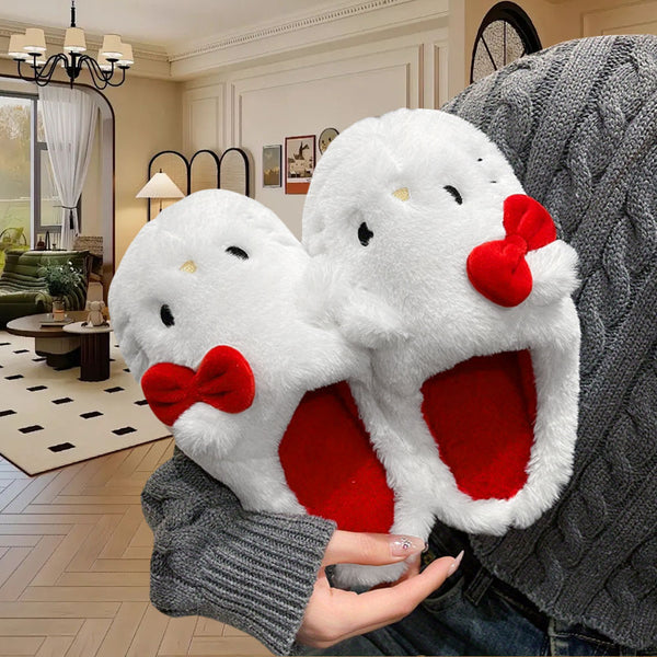 Sanrio for hello kitty Plush Slippers - Cute Cartoon Character Design, Soft Flannel Fabric & Lining
