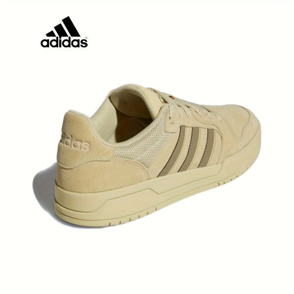 Adidas Neo Entrap Versatile And Stylish Low-Top Sneakers for Both Men And Women in Light Mustard Green JS3007.