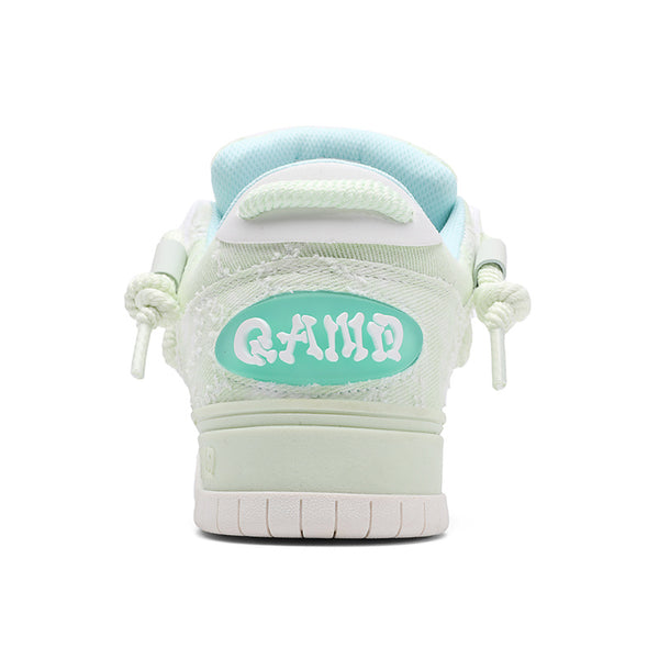 Unisex Cartoon Pattern Skateboarding Shoes, Low Top Lace-Up Sneakers, with Synthetic Upper, Fabric Inner