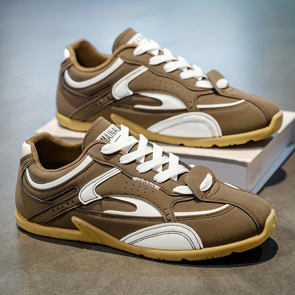 Men'S Breathable Casual Sneakers - Non-Slip Durable Lace-Up Shoes with Soft Cushioned Sole, & Colorway