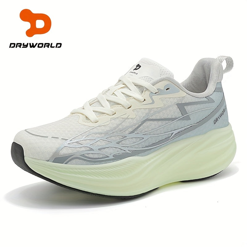 Men's Road Running Shoes - Lightweight Cushioned Athletic Sneakers with Non-Slip EVA Sole