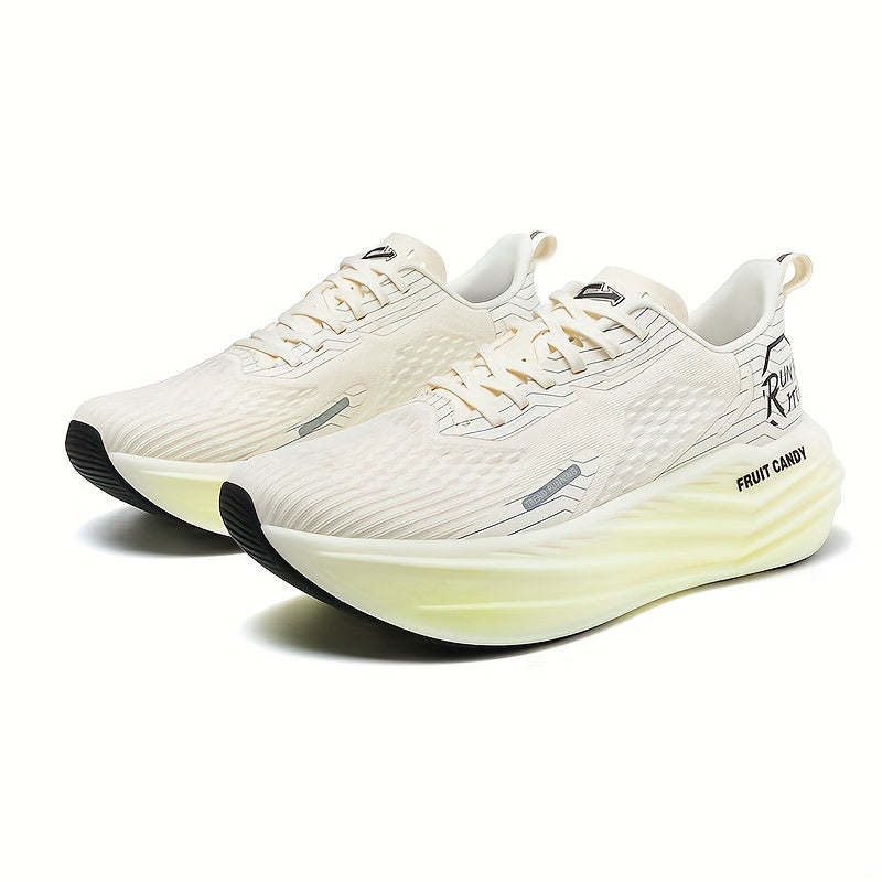 Men's Lightweight Breathable Running Shoes - All-Season Training Sneakers with Cushioned TPR Sole