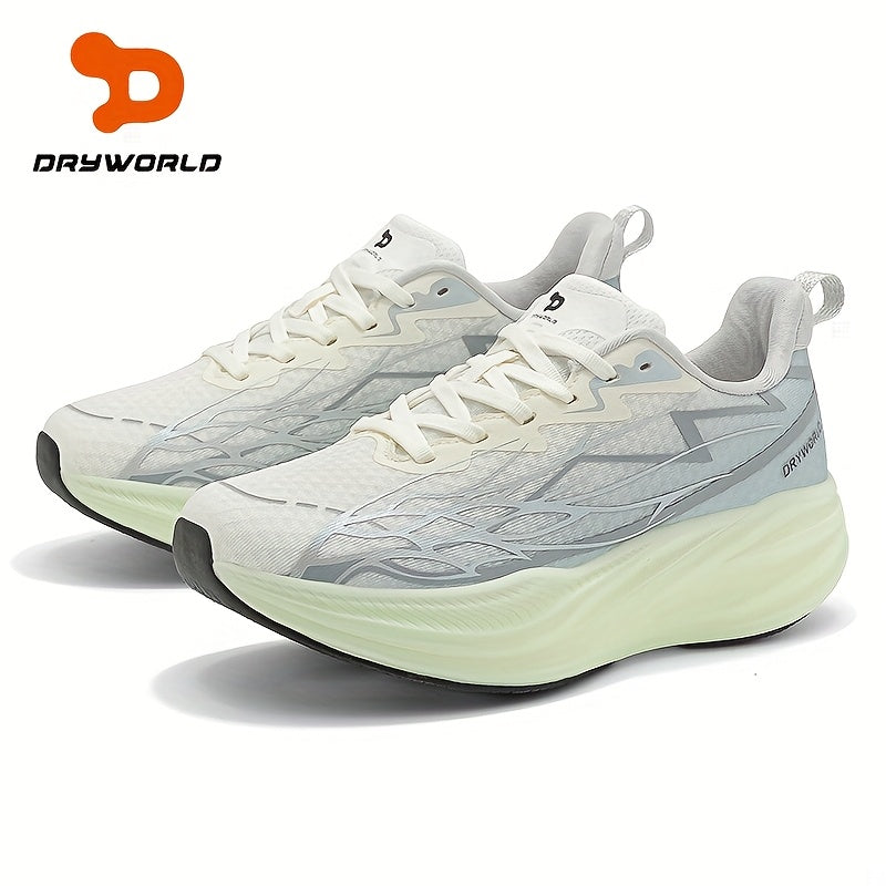 Men's Road Running Shoes - Lightweight Cushioned Athletic Sneakers with Non-Slip EVA Sole