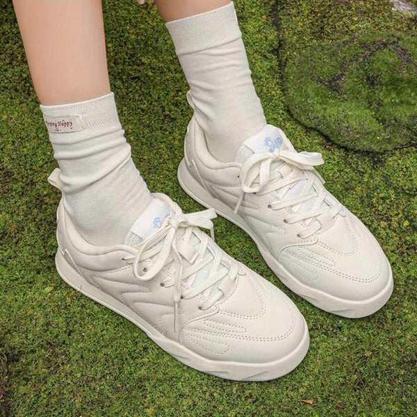 Unisex Skate Shoes Original Design Anti-Slip Versatile Thick Sole Flat Sneakers New Trendy