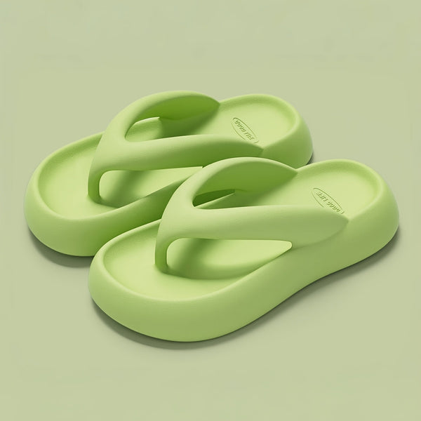 Jialiya Colorful Thick Sole Huarache Indoor and Outdoor Slippers