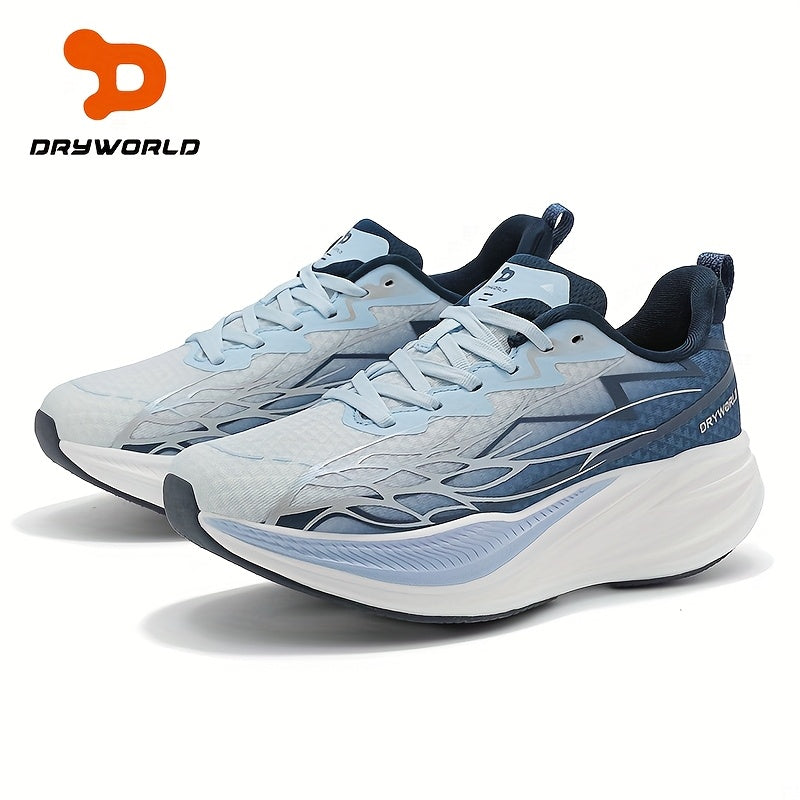 Men's Road Running Shoes - Lightweight Cushioned Athletic Sneakers with Non-Slip EVA Sole