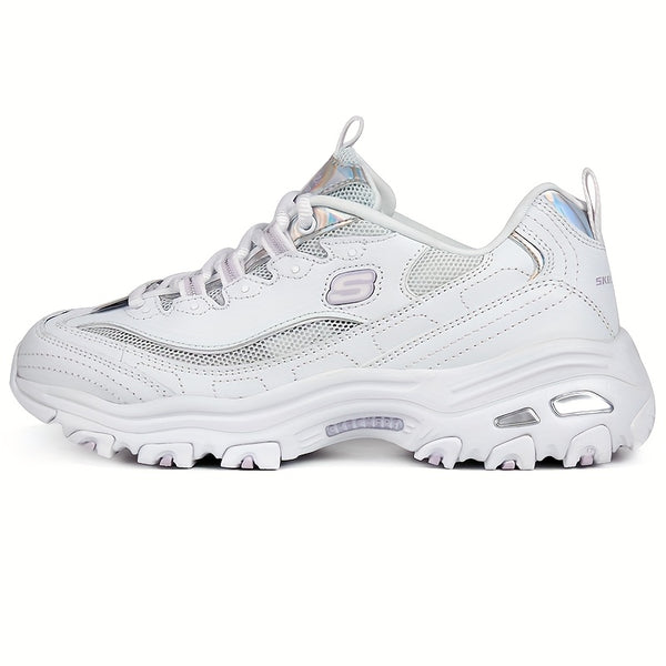 Skechers Women'S Slip-Resistant Walking Shoes - Breathable Fabric & Synthetic Upper, Stability Support