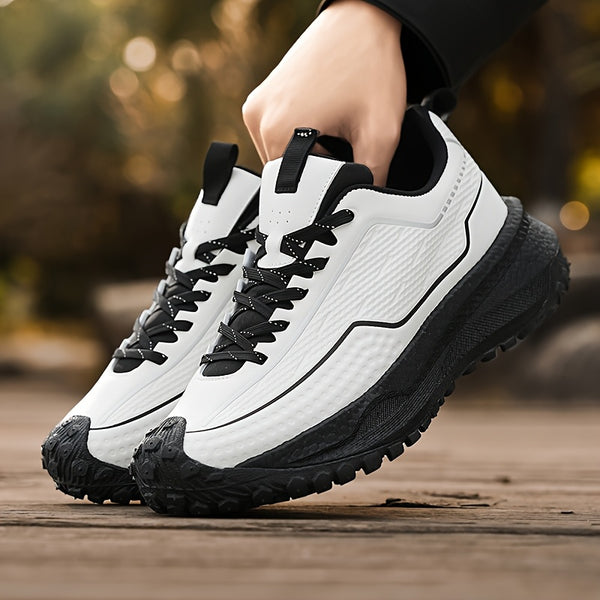 Men's Breathable Mesh Low-Top Sneakers - Lightweight EVA Cushioning