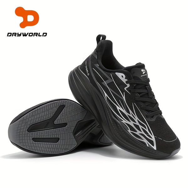 Men's Road Running Shoes - Lightweight Cushioned Athletic Sneakers with Non-Slip EVA Sole