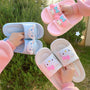 Sanrio Kuromi My Melody Little Twin Stars Slippers - Cute Anime Character House Shoes with Heart & Bow Patterns